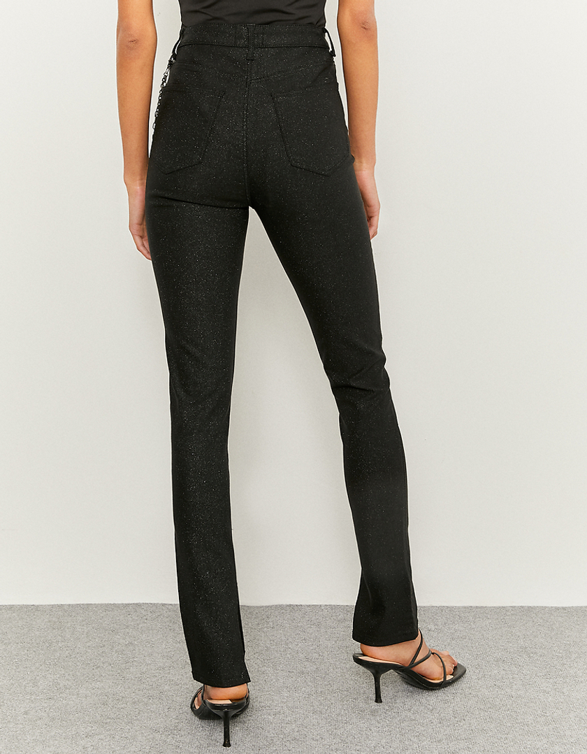 TALLY WEiJL, Pantaloni Skinny a Vita Alta Neri for Women