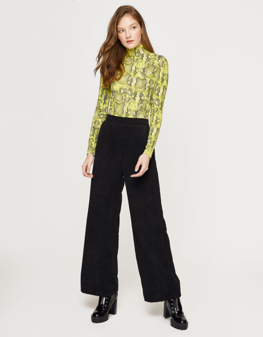 TALLY WEiJL, Black Wide Leg Trousers for Women