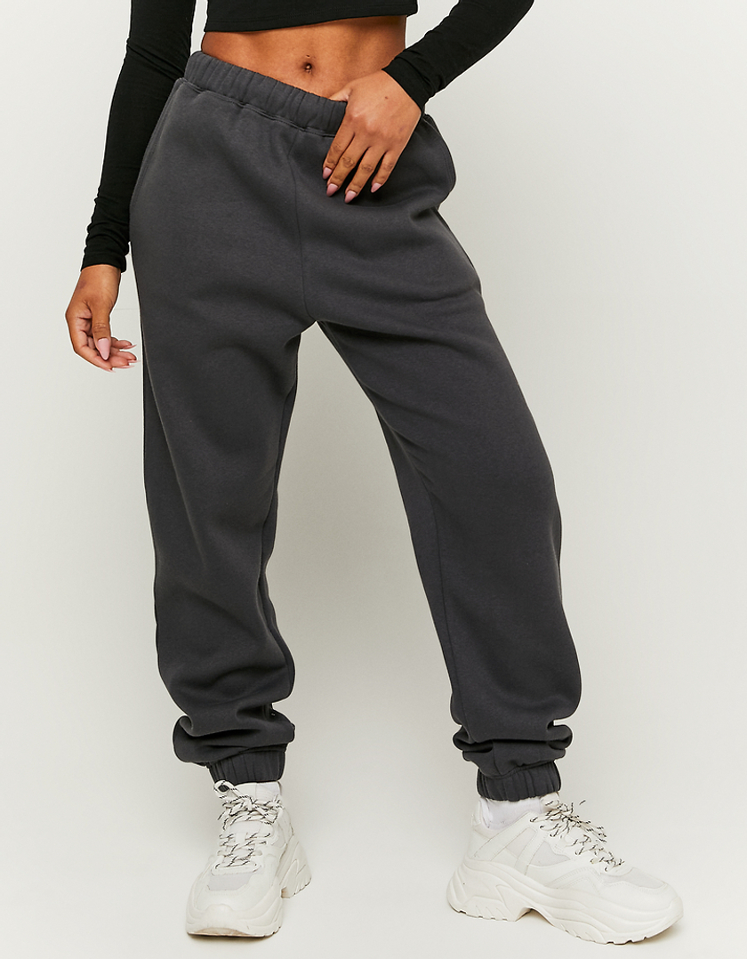 TALLY WEiJL, Joggers a Vita Alta Grigi for Women