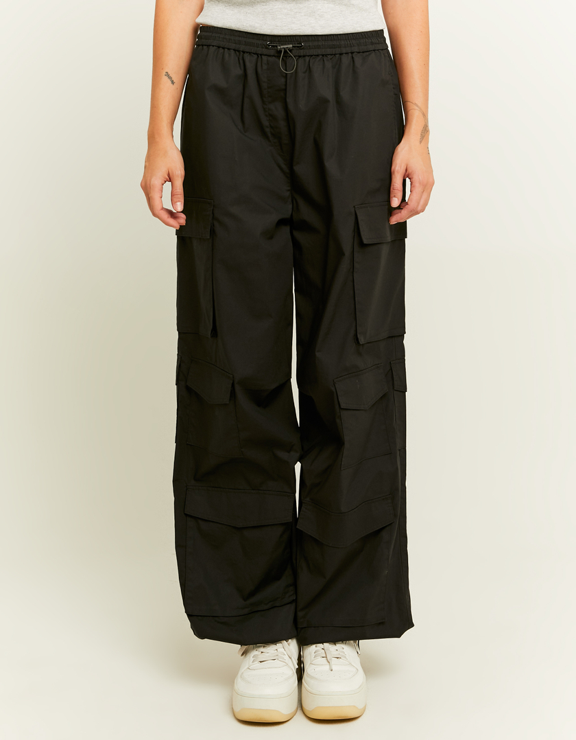 TALLY WEiJL, Black Cargo Pants for Women