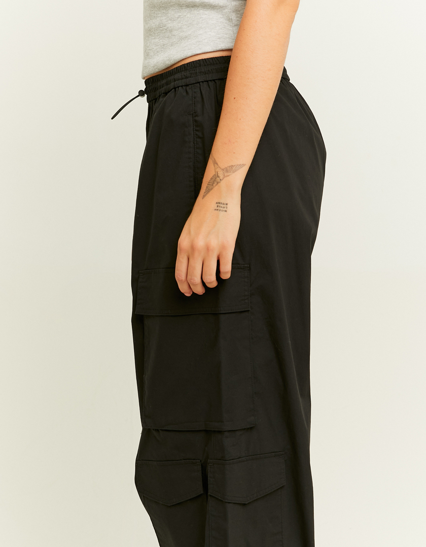 TALLY WEiJL, Black Cargo Pants for Women