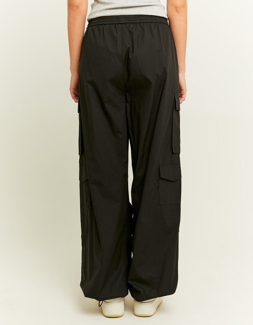 TALLY WEiJL, Pantalon Noir Parachute for Women