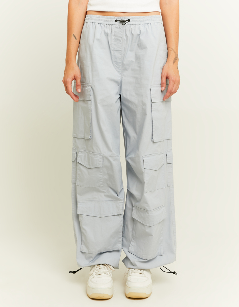 TALLY WEiJL, Blue Cargo Pants for Women