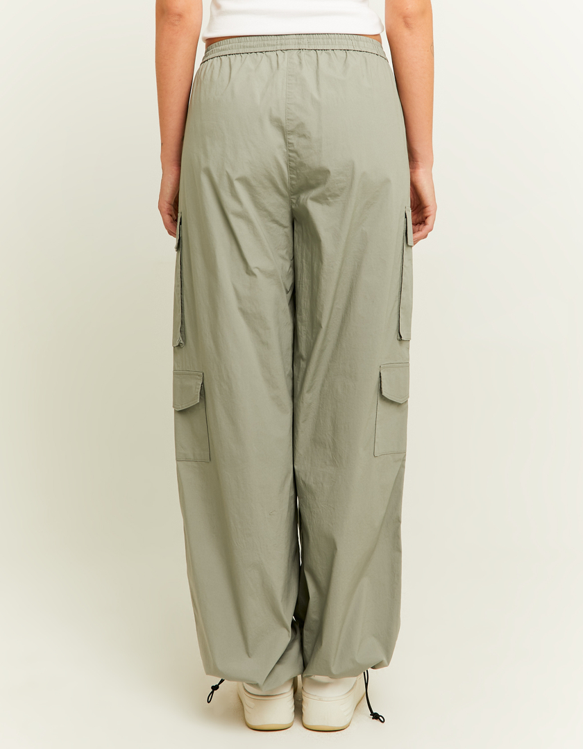 TALLY WEiJL, Pantalon Vert Parachute for Women