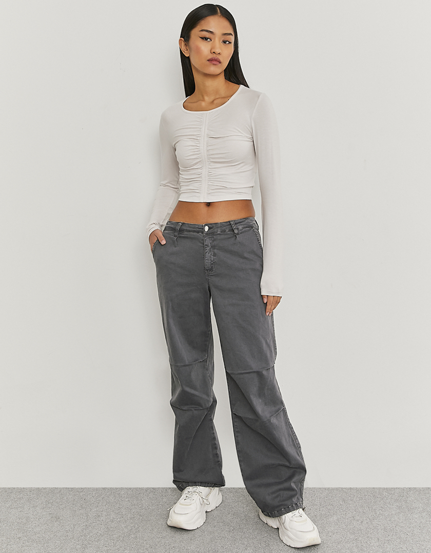 TALLY WEiJL, Pantalon Parachute Gris for Women