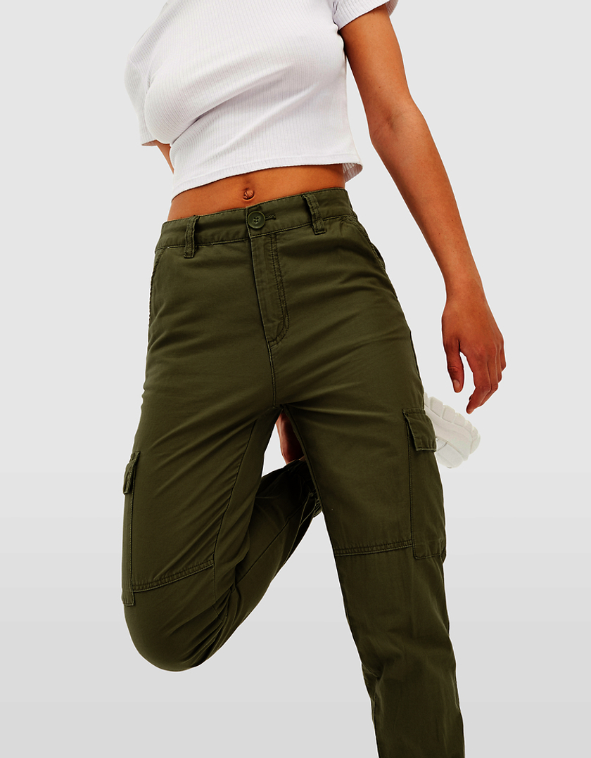 TALLY WEiJL, High Waist Cargo Trousers for Women