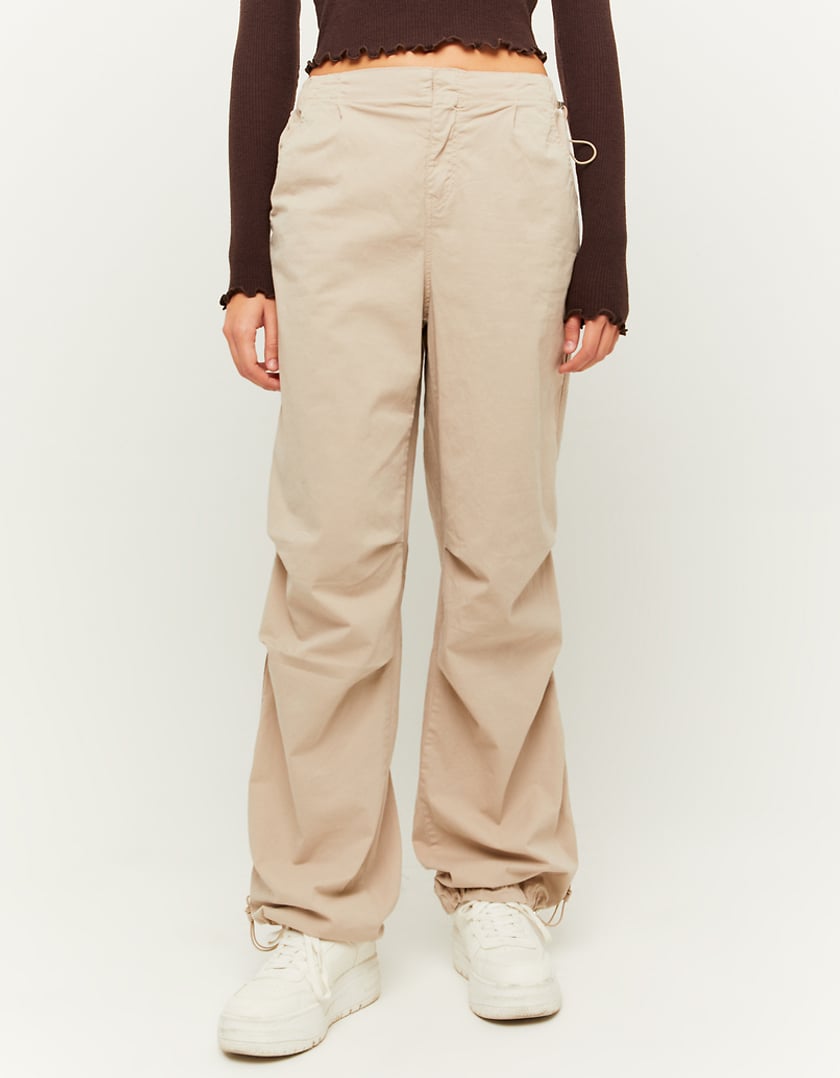 TALLY WEiJL, Beige Parachute Trouser for Women