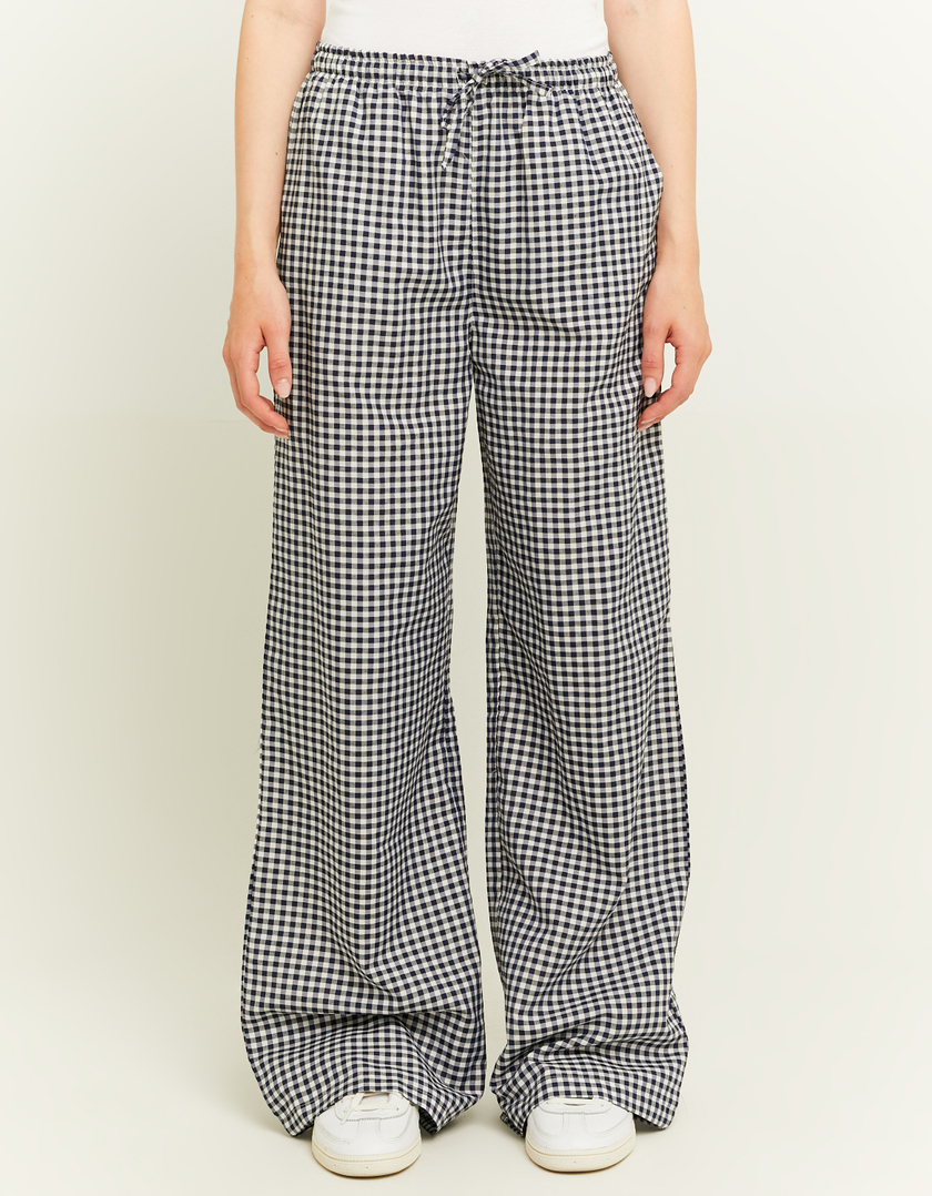 TALLY WEiJL, Karierte Pyjama-Style Hose for Women