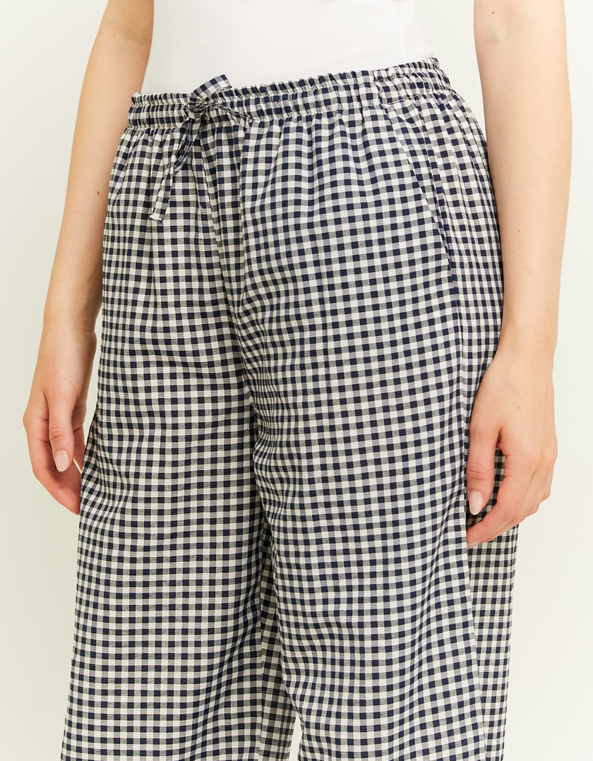 TALLY WEiJL, Karierte Pyjama-Style Hose for Women