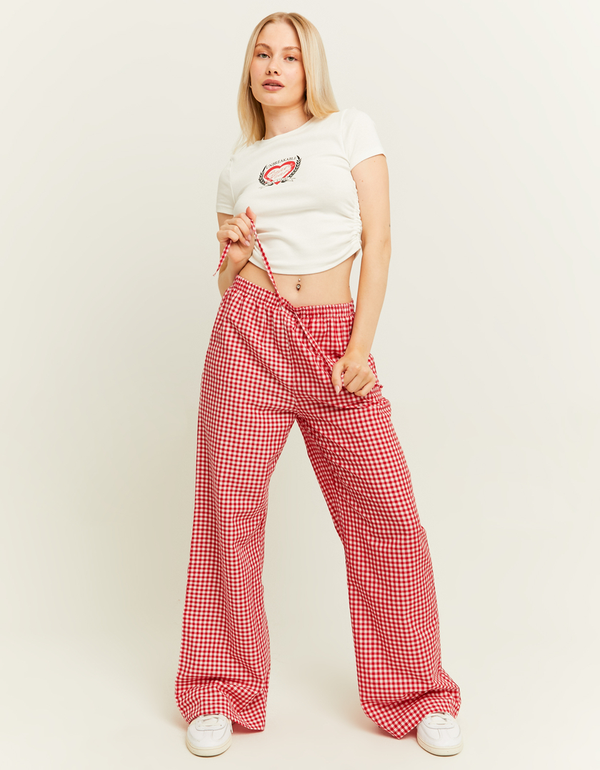 TALLY WEiJL, Pantaloni Stile Pigiama a Quadri for Women