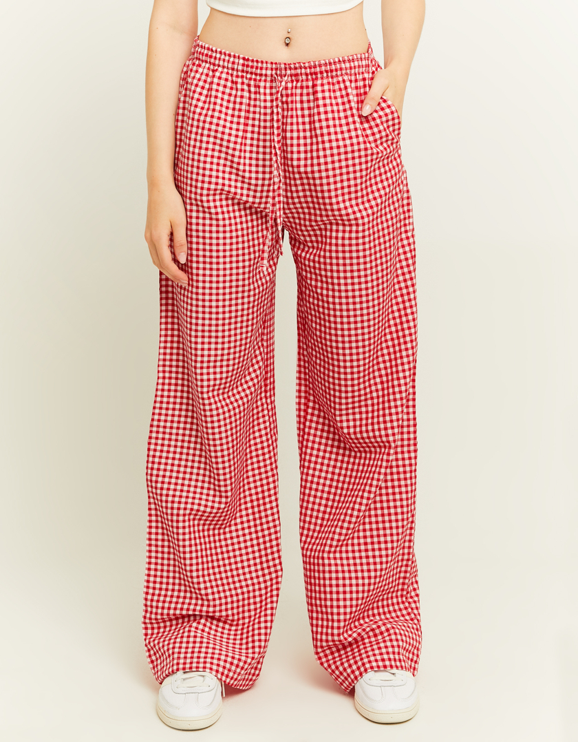 TALLY WEiJL, Pantaloni Stile Pigiama a Quadri for Women