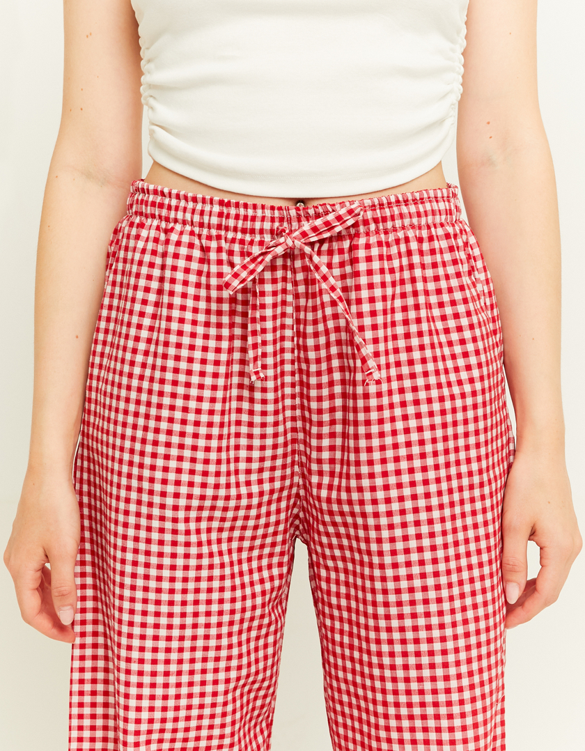 TALLY WEiJL, checkered pyjama - style trousers  for Women