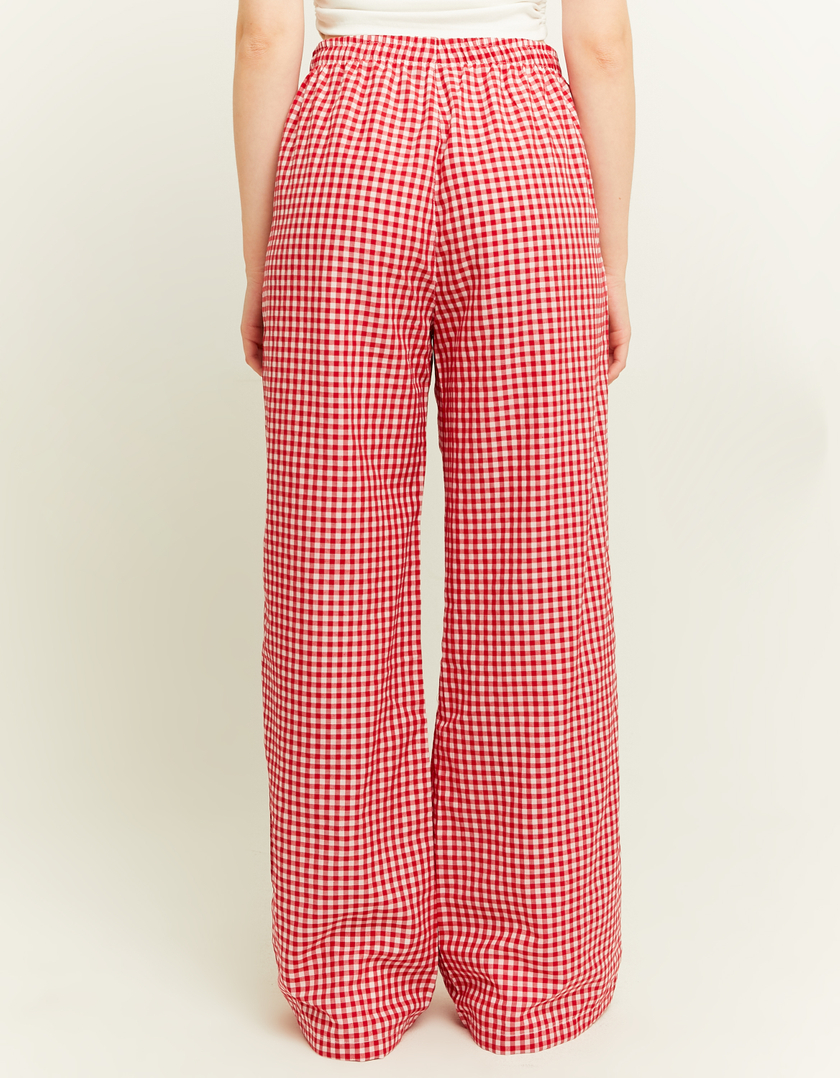 TALLY WEiJL, Karierte Pyjama-Style Hose for Women