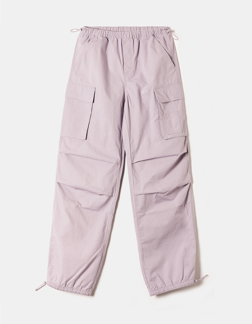 TALLY WEiJL, Lilac Cargo Parachute Trousers for Women