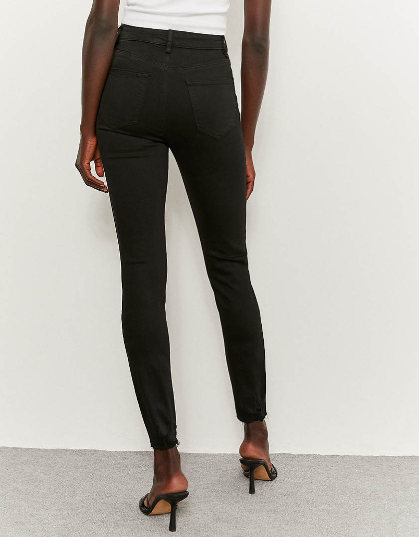 TALLY WEiJL, Black High Waist Skinny Trousers for Women