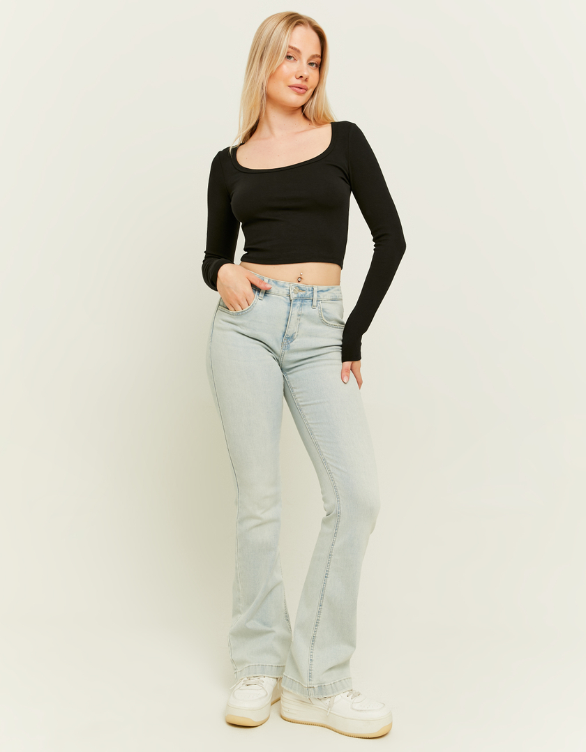 TALLY WEiJL, Mid Waist Bootcut-Jeans for Women