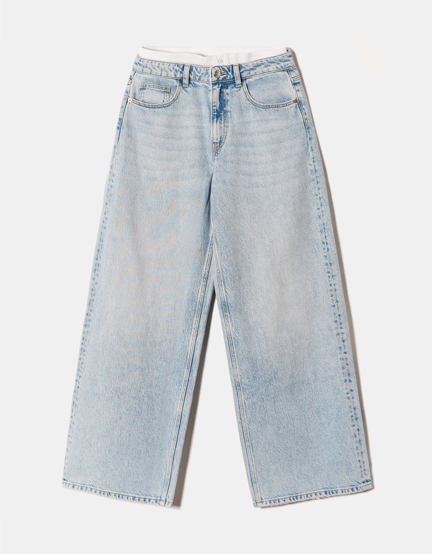 TALLY WEiJL, Weite Jeans mit Boxer-Detail for Women