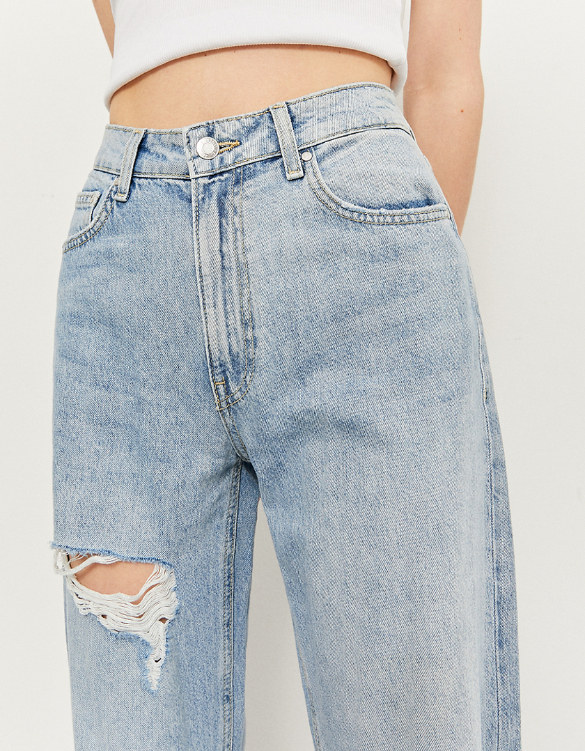 TALLY WEiJL, High Waist Straight Leg Jeans for Women