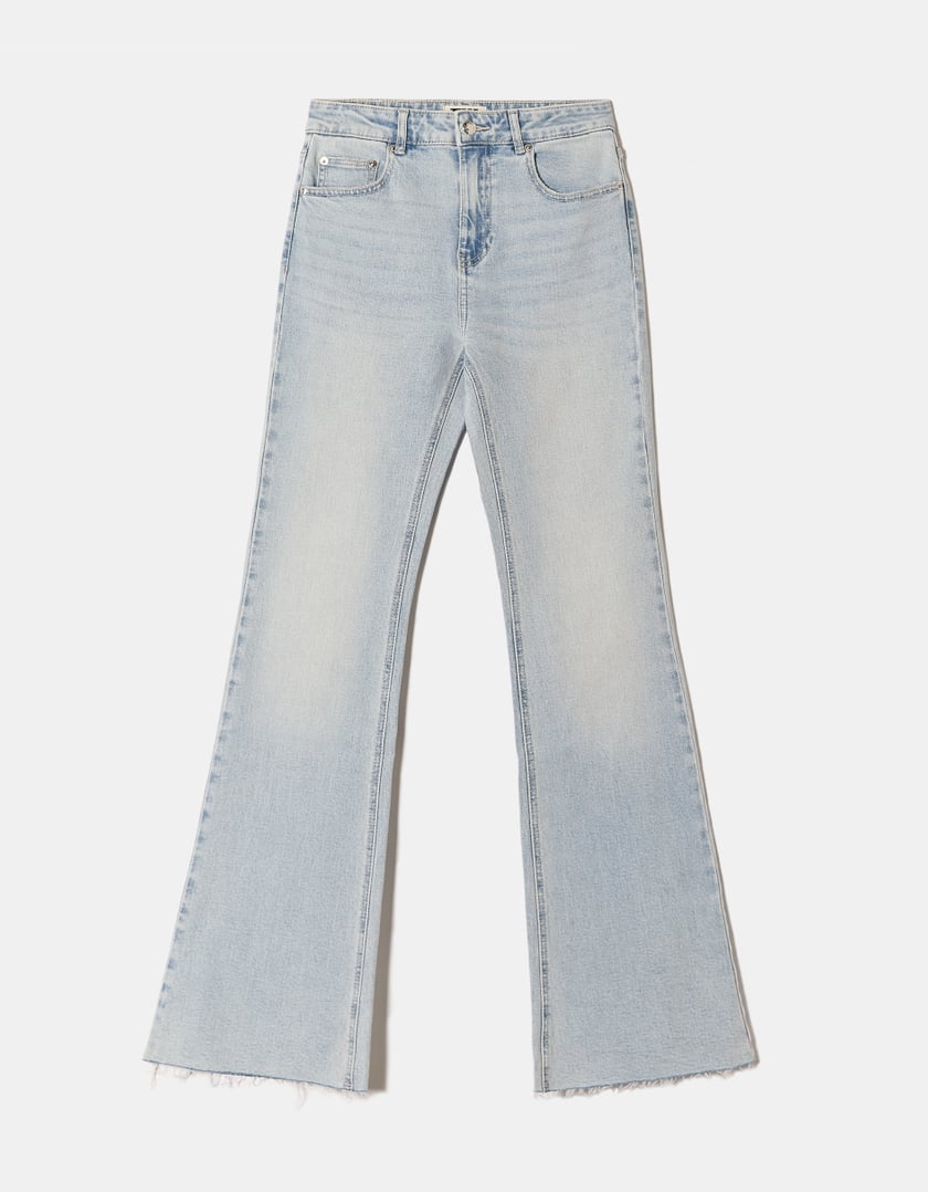 TALLY WEiJL, Gebleachte Flare Jeans for Women