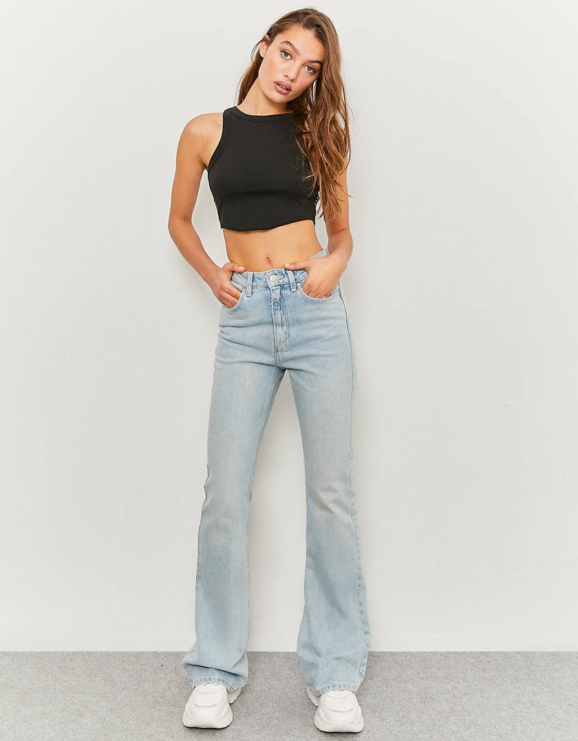 TALLY WEiJL, High Waist Flare Jeans for Women