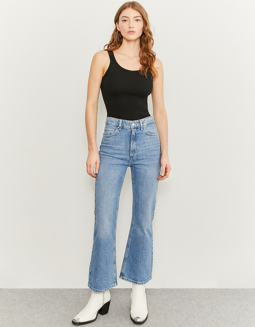 TALLY WEiJL, High Waist Flare Jeans for Women