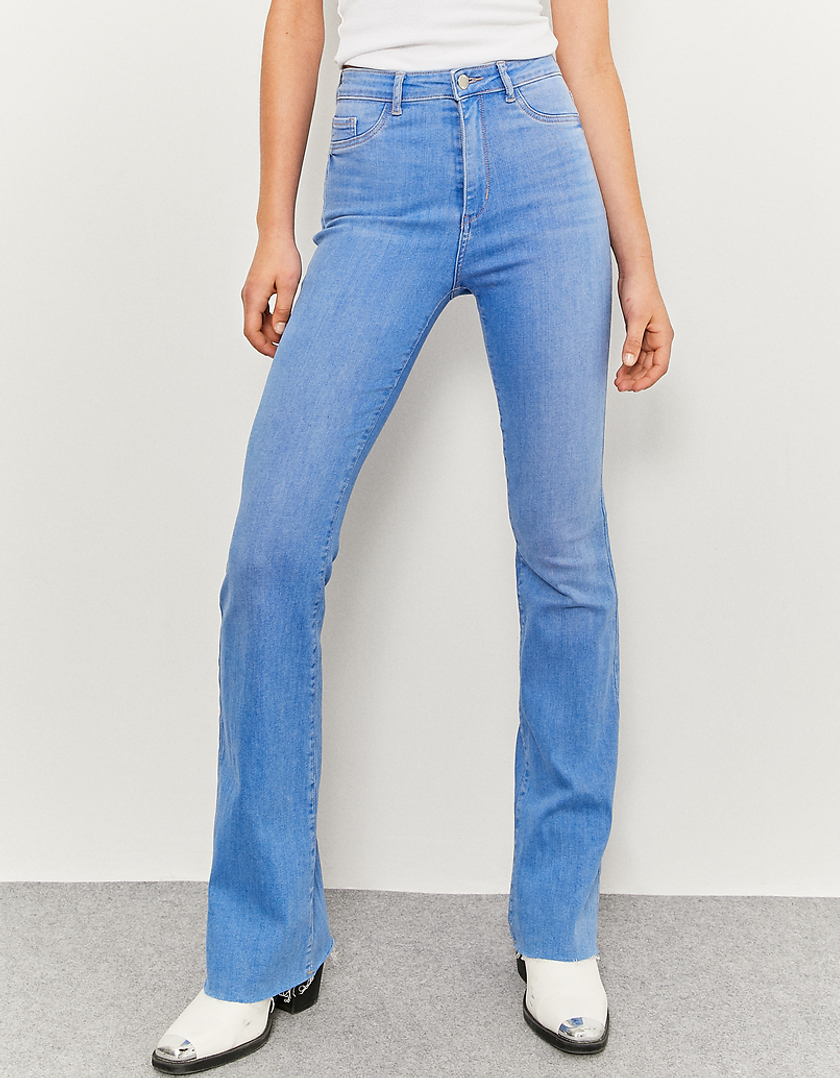 TALLY WEiJL, High Waist Flare Jeans for Women