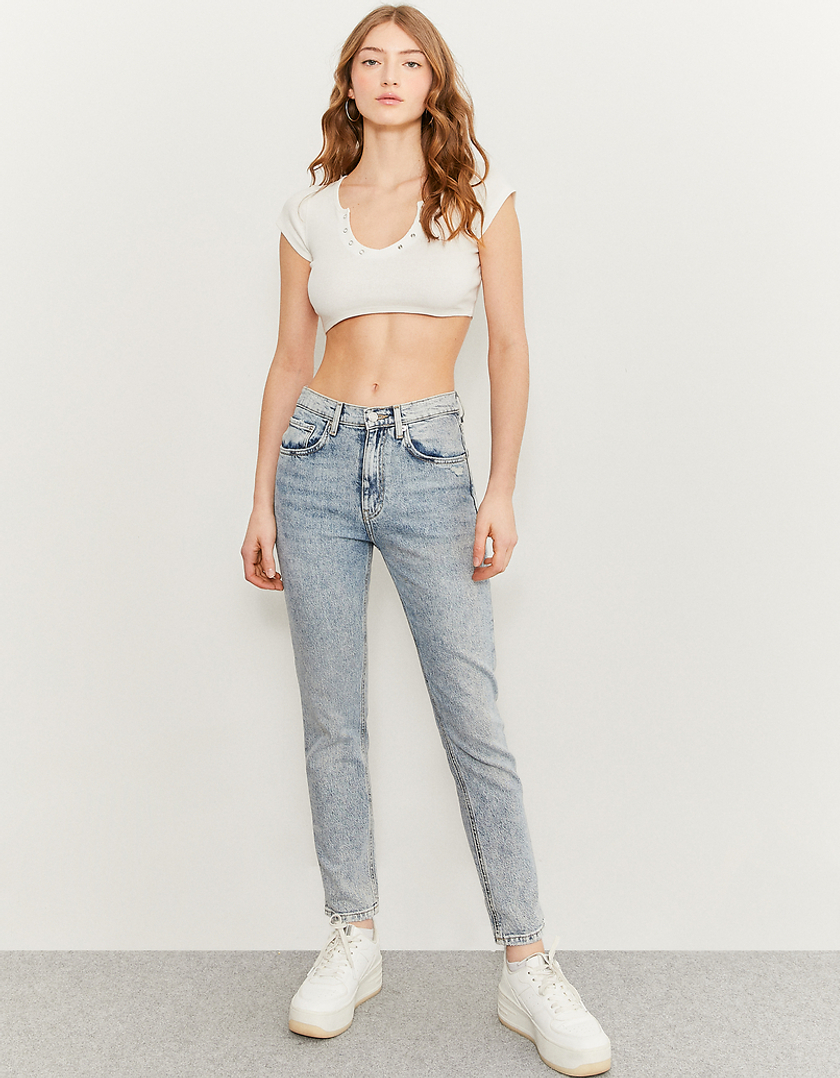 TALLY WEiJL, Jeans Dritti a Vita Alta for Women