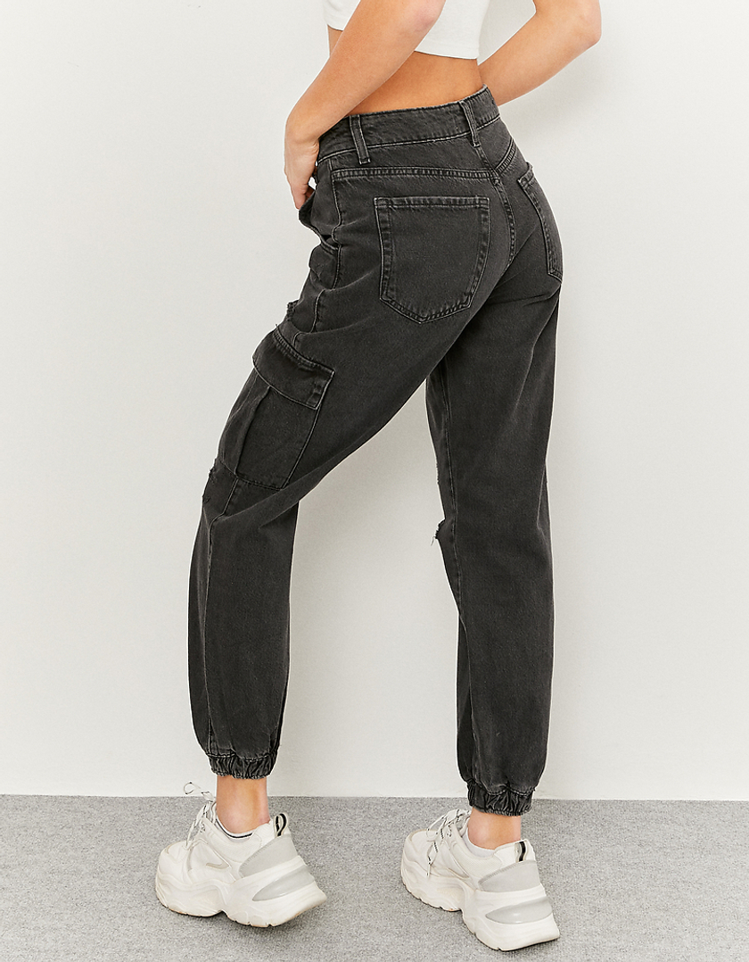 TALLY WEiJL, High Waist Cargo Jeans for Women