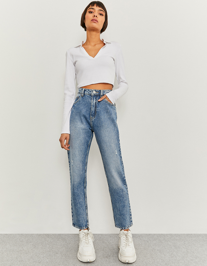 TALLY WEiJL, Mom Jeans a Vita Alta for Women