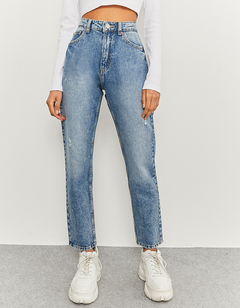 TALLY WEiJL, Mom Jeans a Vita Alta for Women