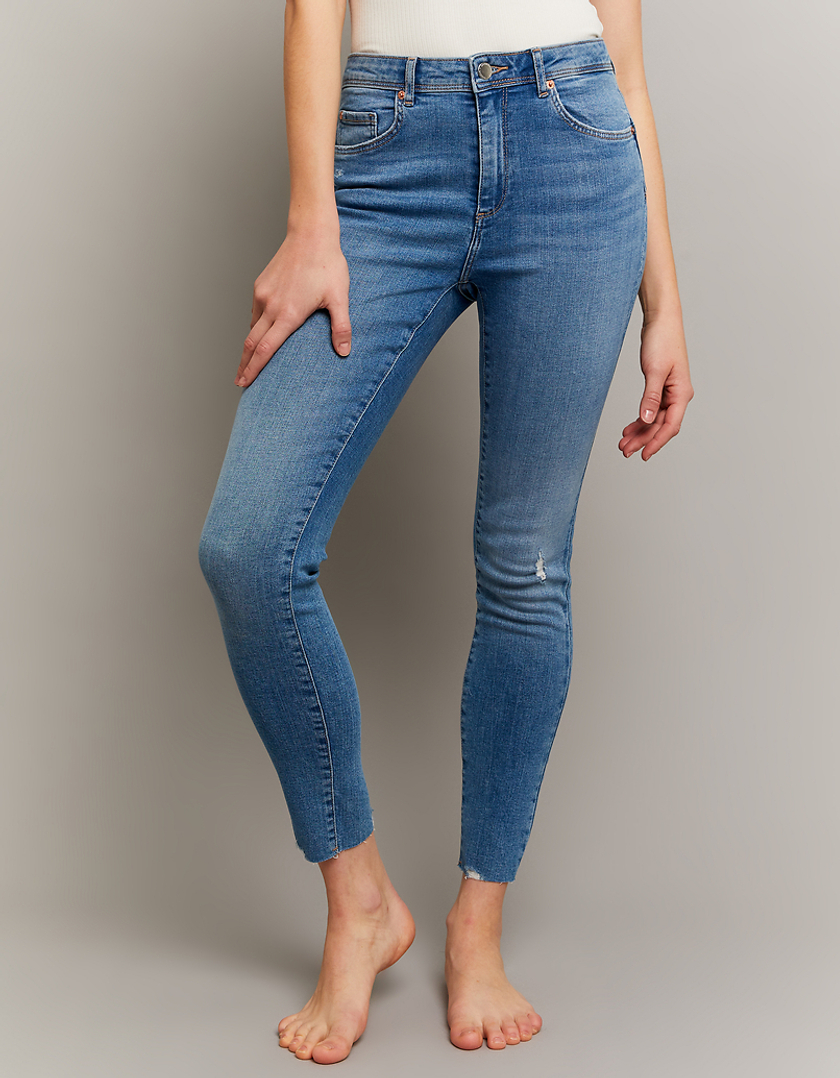 TALLY WEiJL, Mid Waist Skinny Push Up Jeans for Women