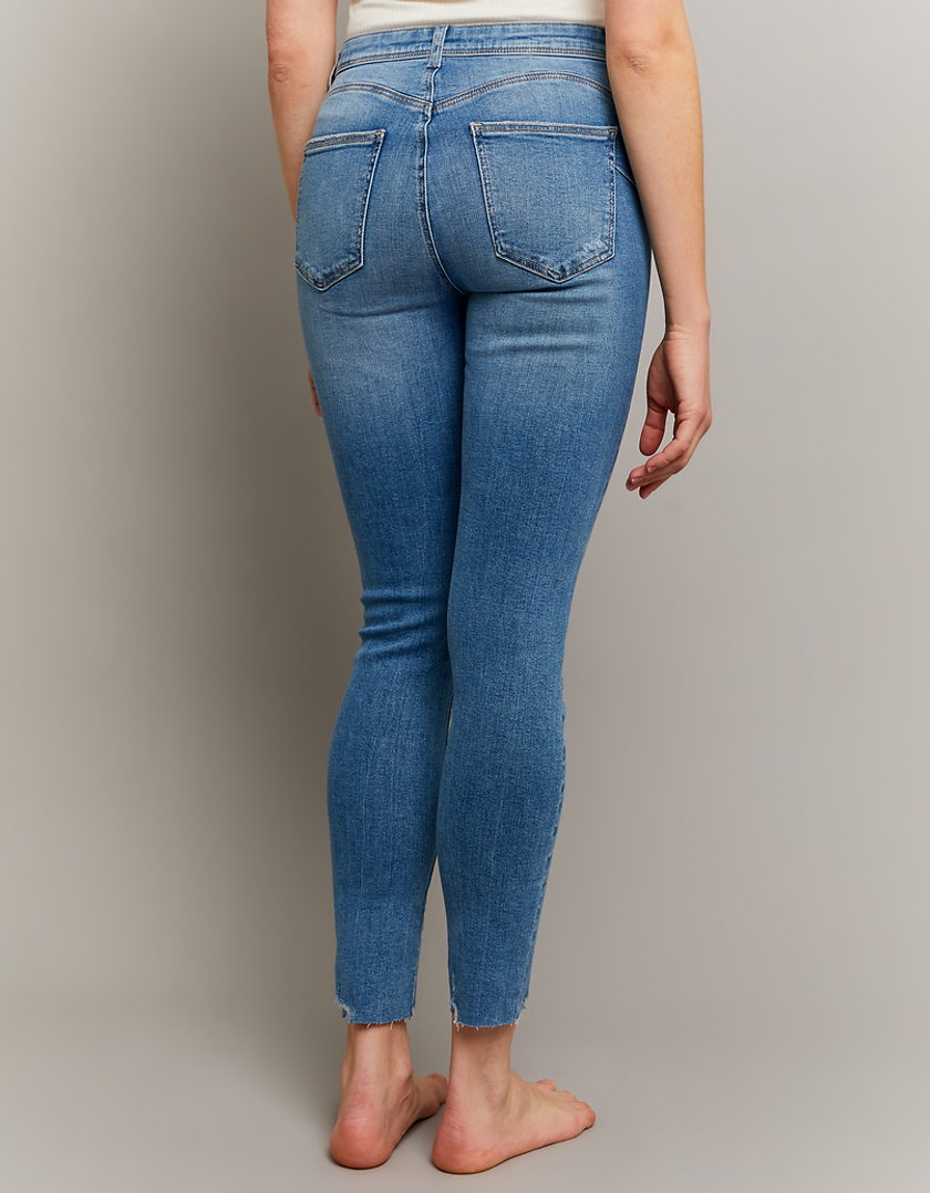 TALLY WEiJL, Mid Waist Skinny Push Up Jeans for Women