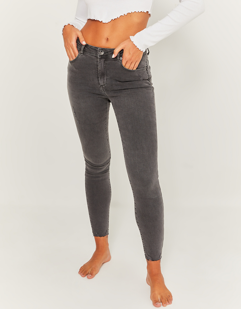 TALLY WEiJL, Mid Waist Skinny Push Up Jeans for Women