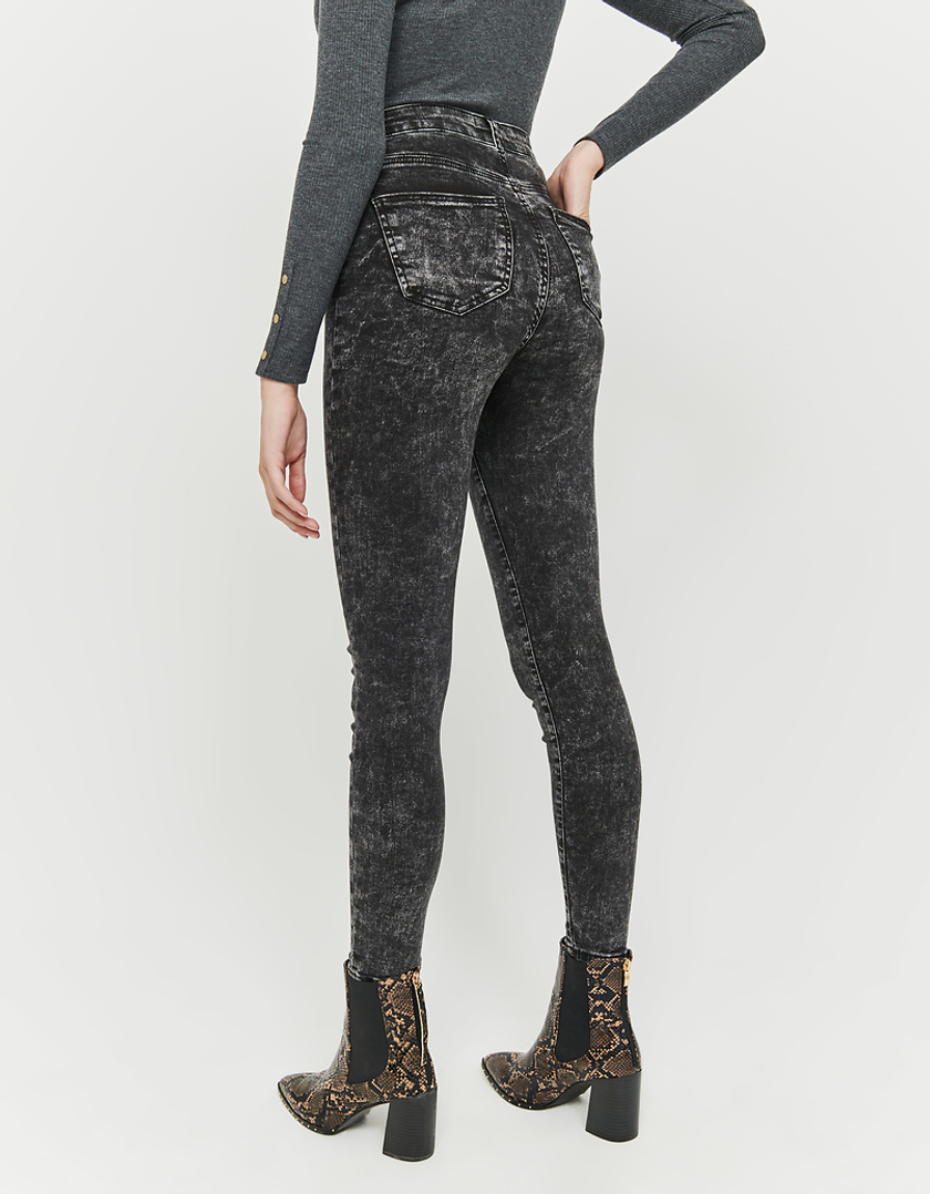 TALLY WEiJL, Jean Taille Haute Skinny Noir for Women