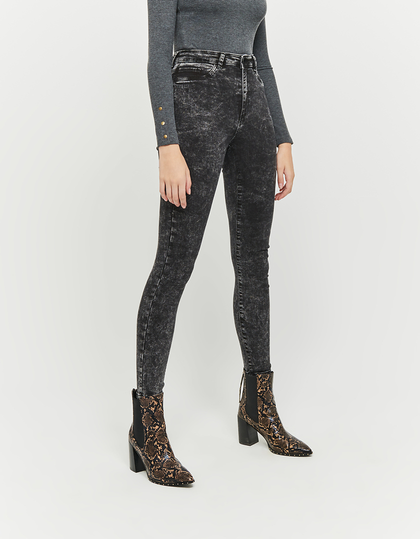 TALLY WEiJL, Jean Taille Haute Skinny Noir for Women