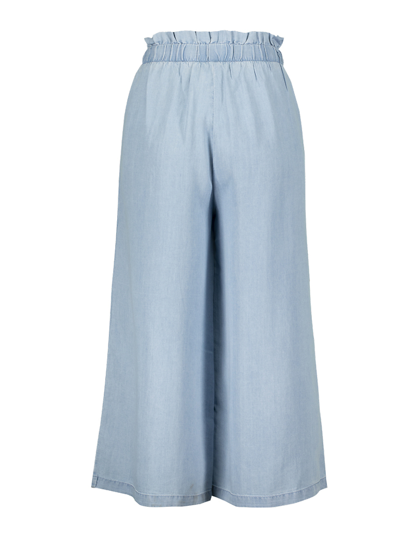 TALLY WEiJL, Culotte Paperbag in Denim Leggero for Women