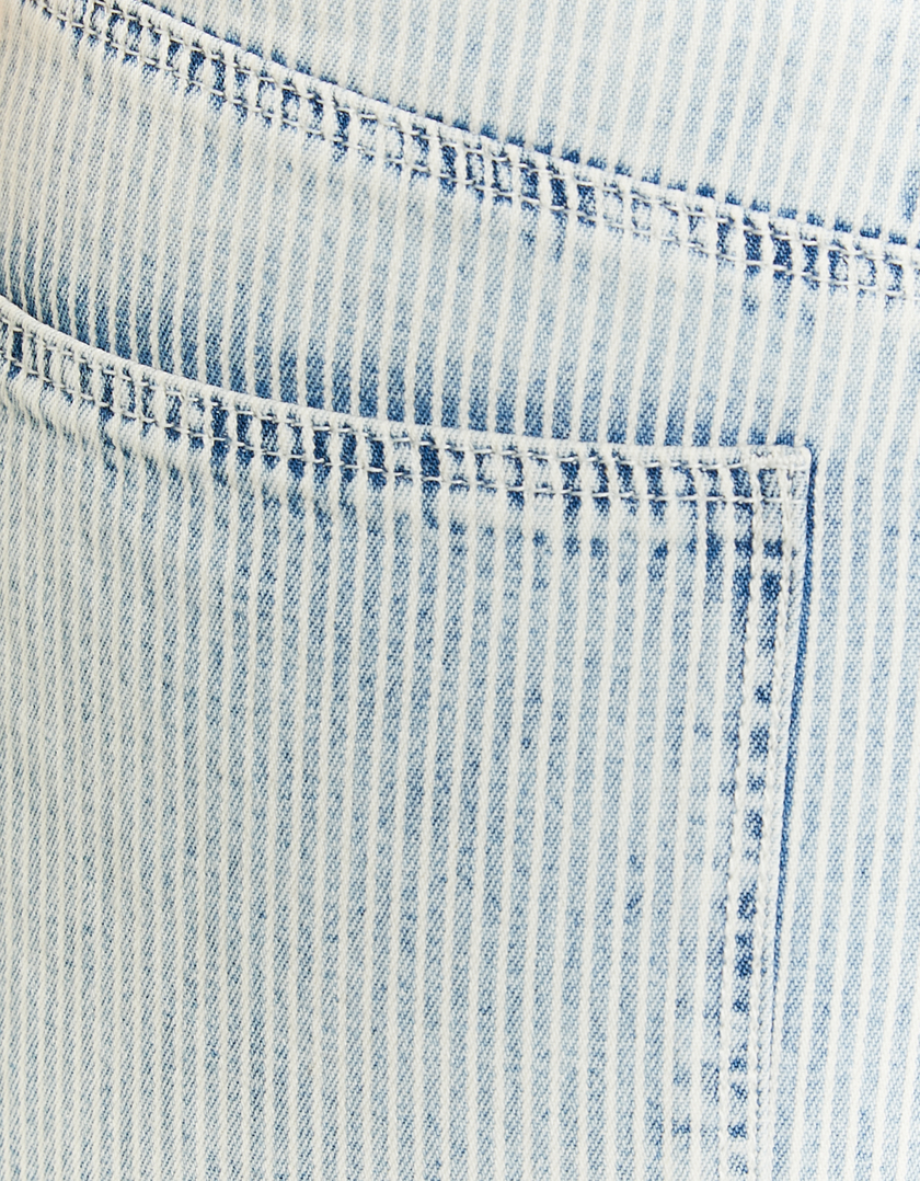 TALLY WEiJL, Gestreifte Jeans mit weitem Bein for Women