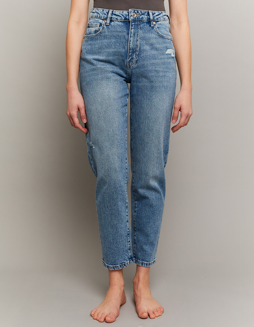 TALLY WEiJL, Comfort Stretch Mom Jeans for Women