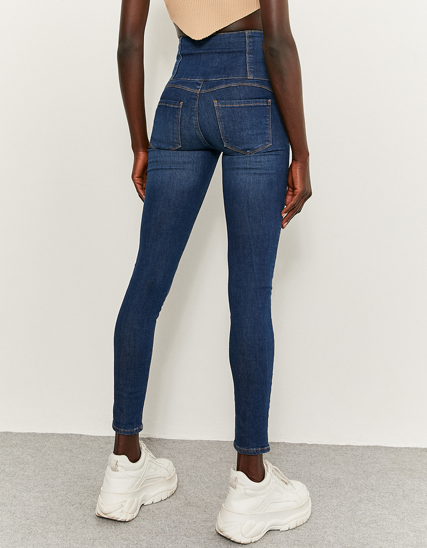 TALLY WEiJL, Jean Skinny Taille Haute Bleu for Women