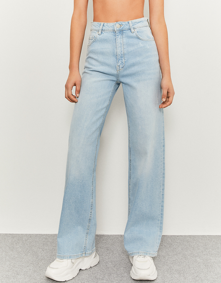 TALLY WEiJL, High Waist Wide Leg Jeans for Women