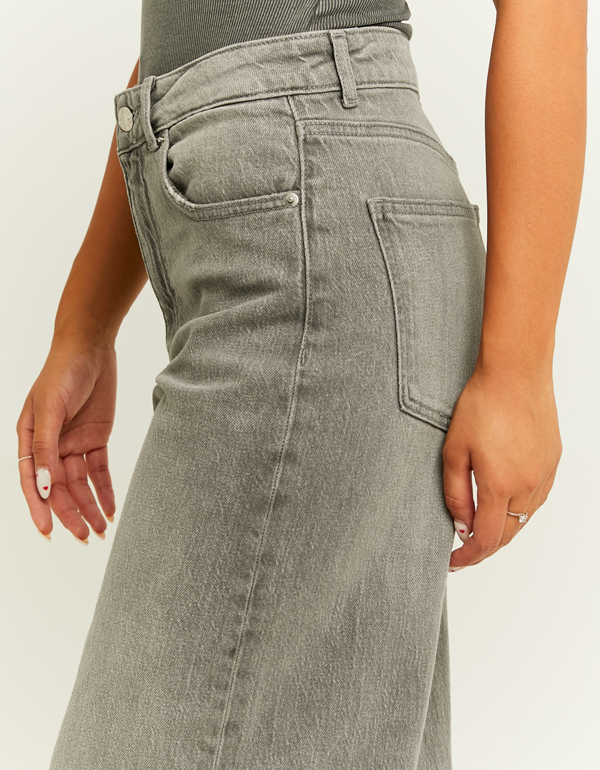 TALLY WEiJL, Jeans Wide Leg a Vita Alta for Women