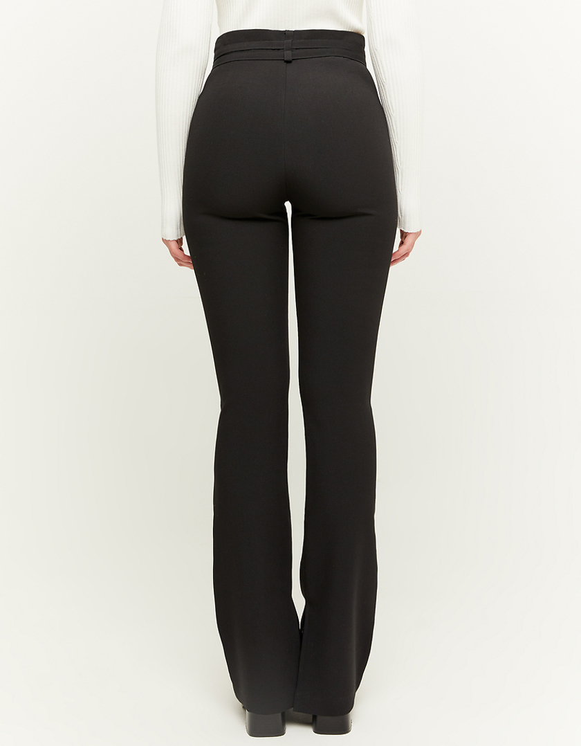 Flare trousers Color black - SINSAY - 1454O-99M