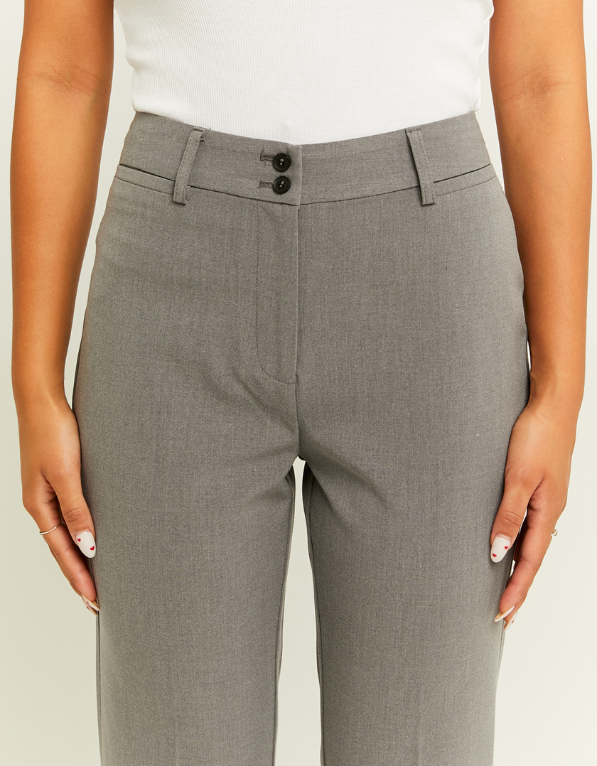 TALLY WEiJL, Grey Tailoring Bootcut Trousers for Women