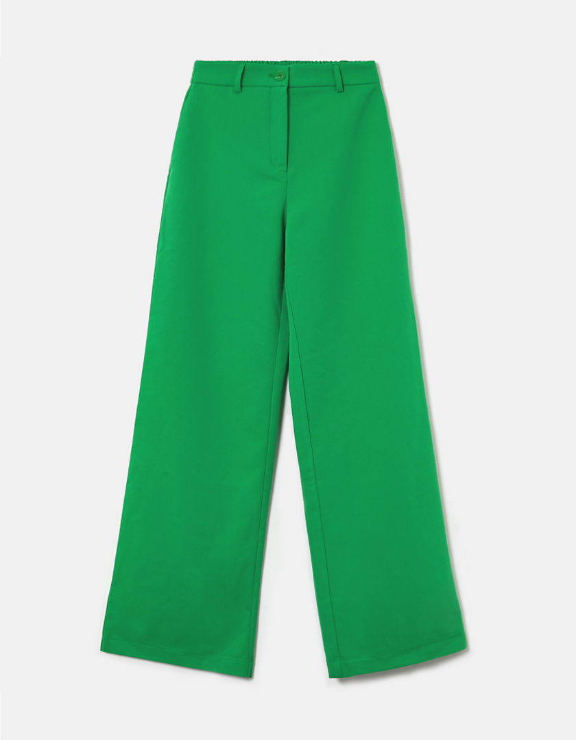 New Green Wide Leg Pants (PANTS ONLY) – VÉV COLLECTIONS