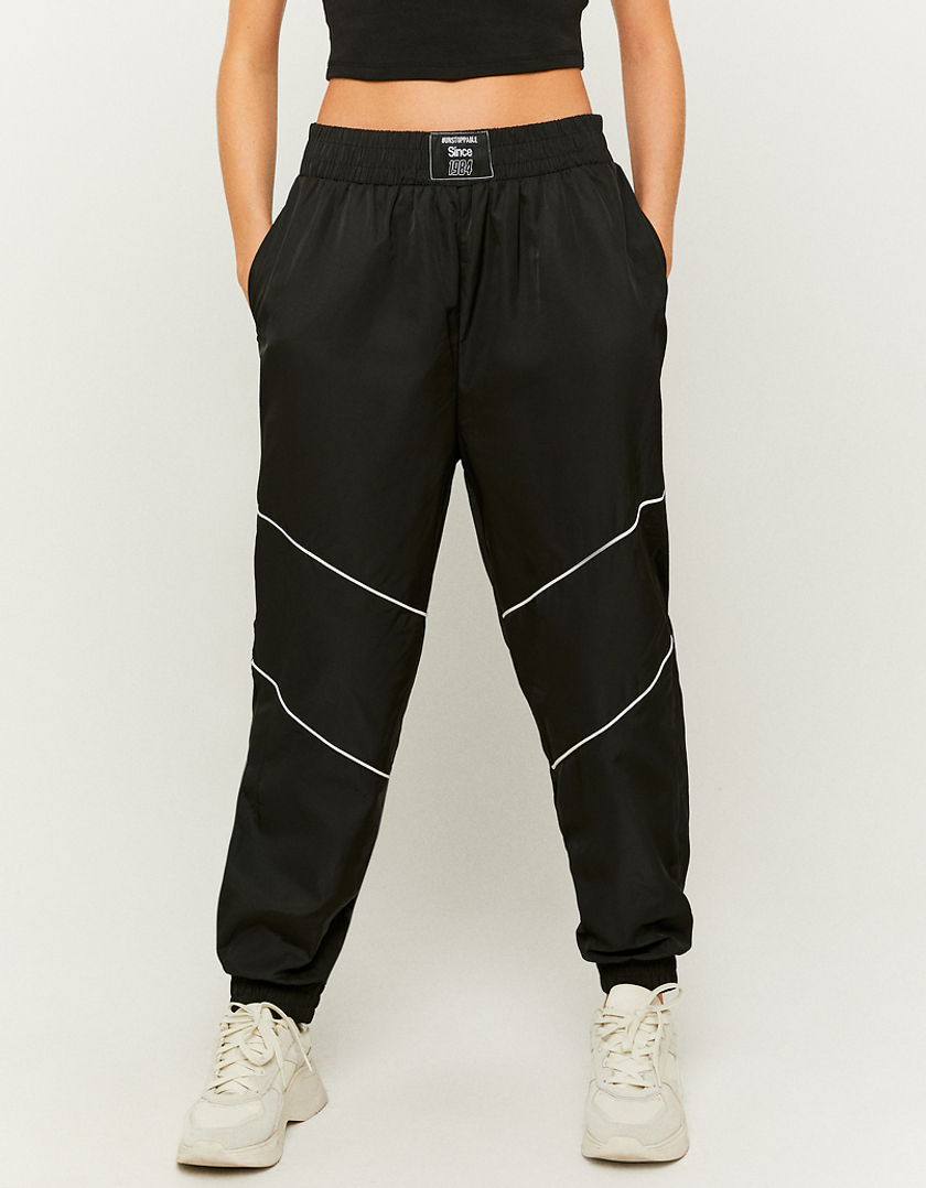 TALLY WEiJL, Black Basic Sporty Joggers for Women