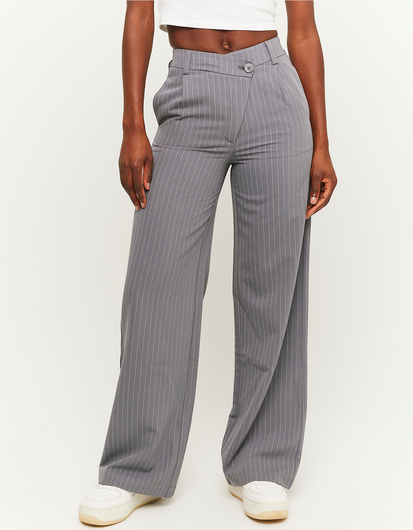 TALLY WEiJL, Wide Leg Striped Trousers for Women