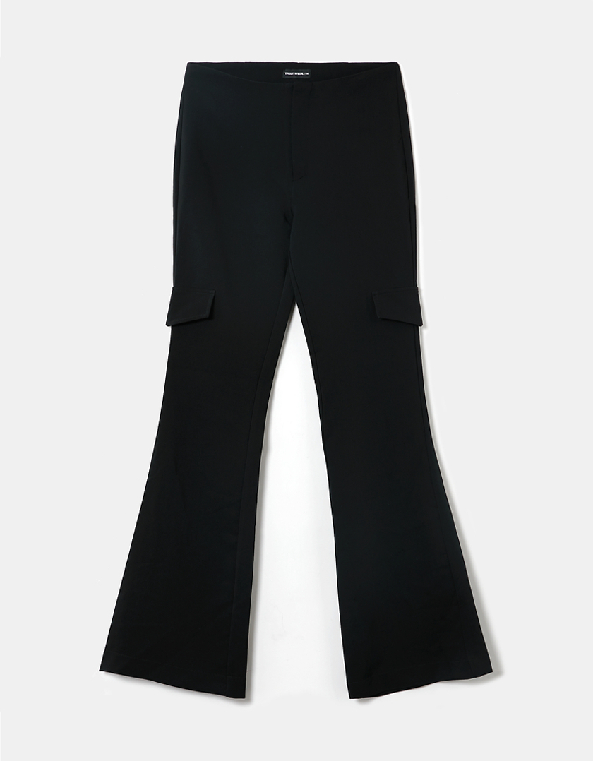 TALLY WEiJL, Black High Waist Wide Leg Trousers  for Women