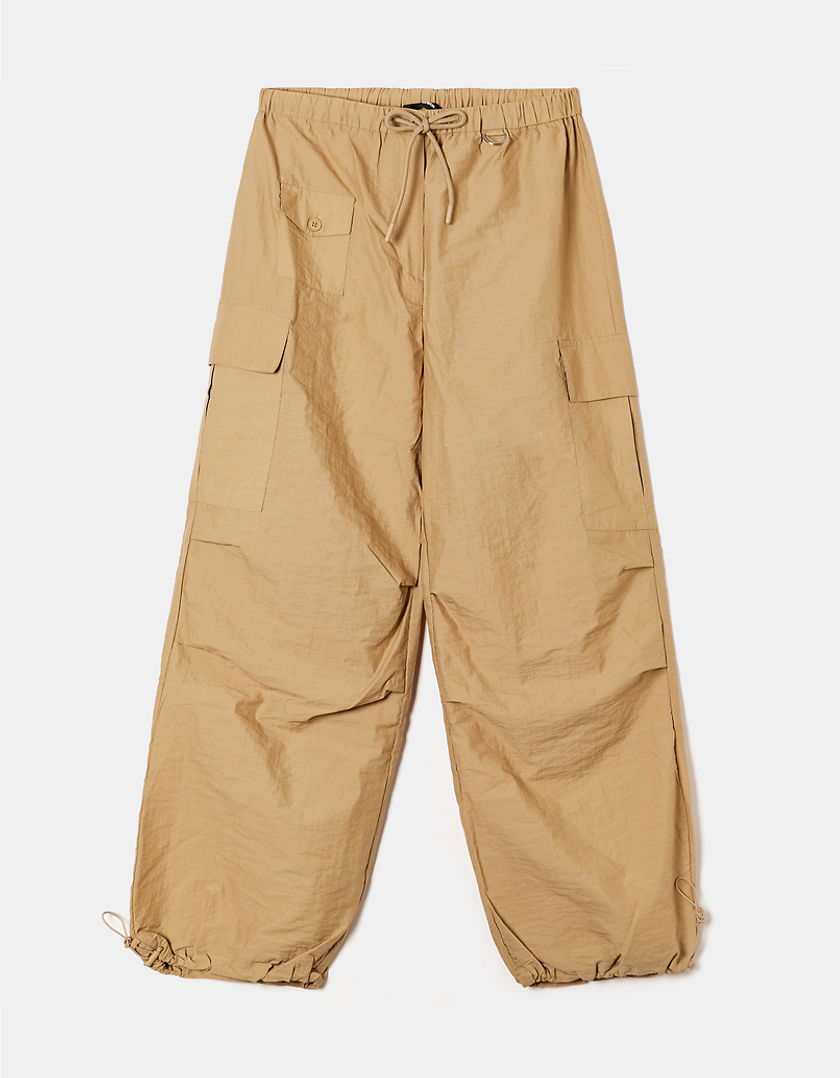 TALLY WEiJL, Beige Parachute Trousers for Women