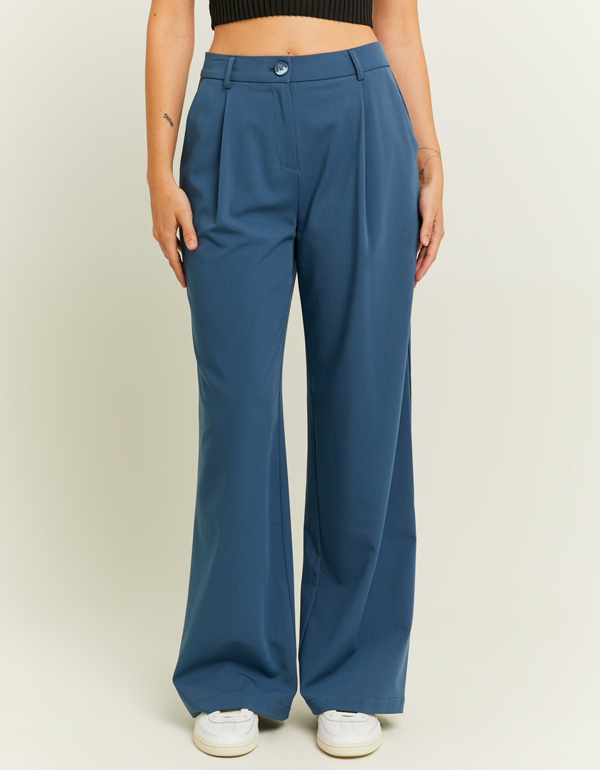 TALLY WEiJL, Blaue Hose mit weitem Bein for Women