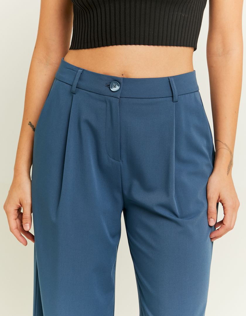 TALLY WEiJL, Blaue Hose mit weitem Bein for Women